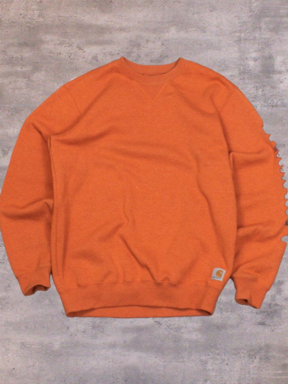 Carhartt Loose Fit Bright‎ Orange Loose FIt Crewneck Sweater